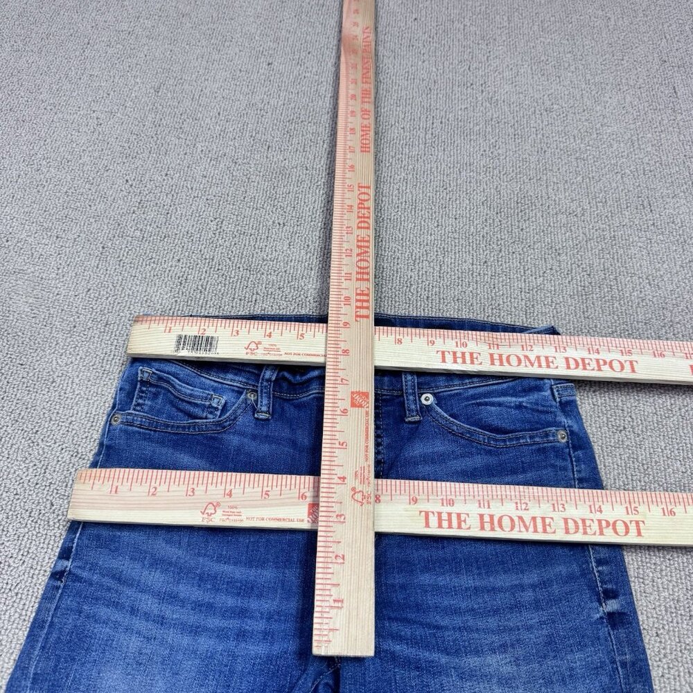 Lucky Brand Jeans Ava Crop Blue Pockets Women’s Size 4 - Picture 2 of 12